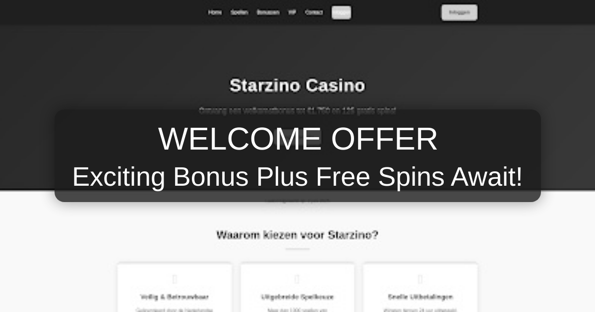 Starzino Casino UK