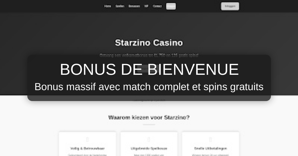 Starzino Casino France